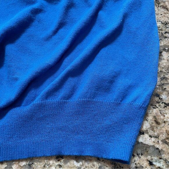 NWT Minnie Rose Oversized Relaxed Fit Blue Dress Pockets Cotton, Women M/L - Picture 7 of 13